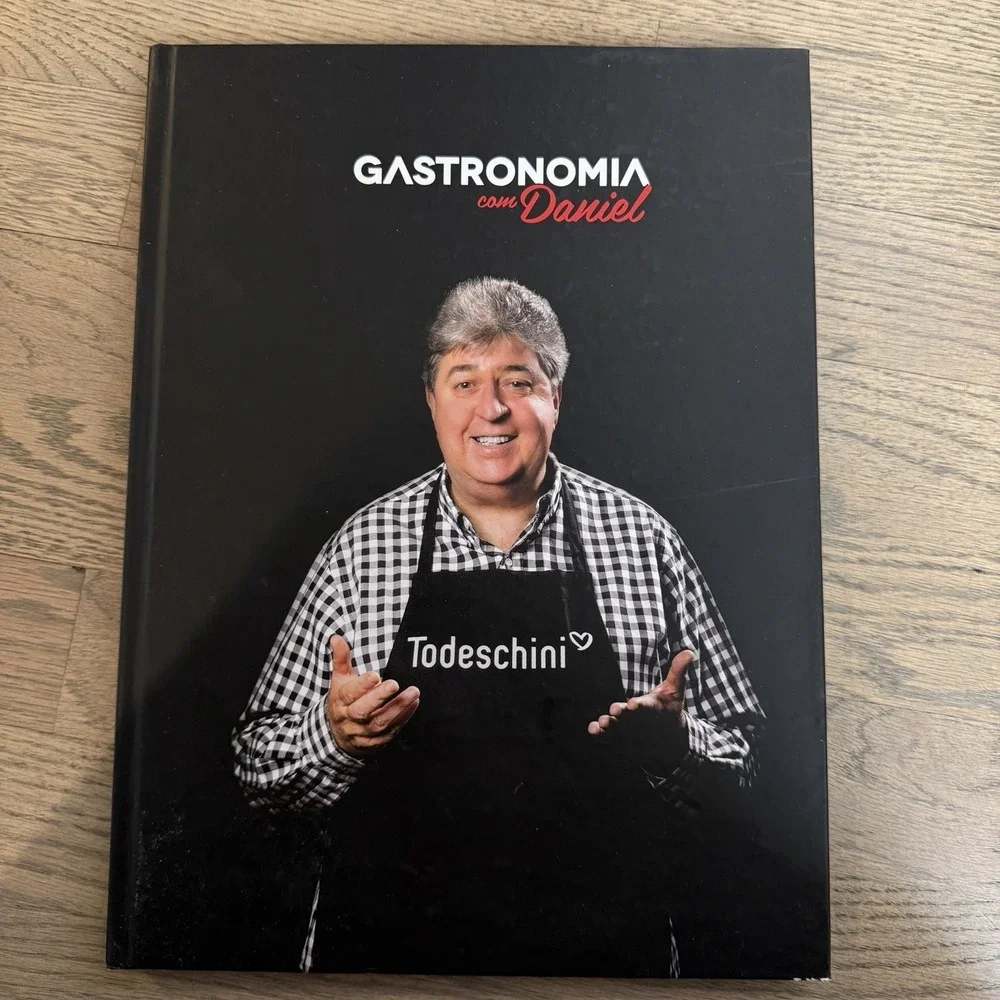 Gastronomía Com Daniel -‎ Portuguese Cookbook Signed 1st Edition Todeschini Rare